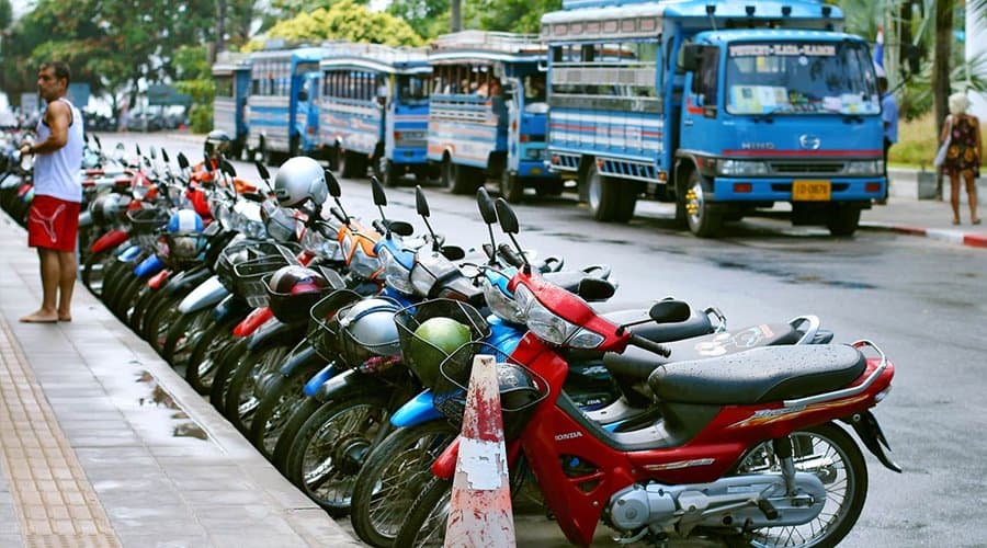 Thuê xe máy ở Bali, giá cả