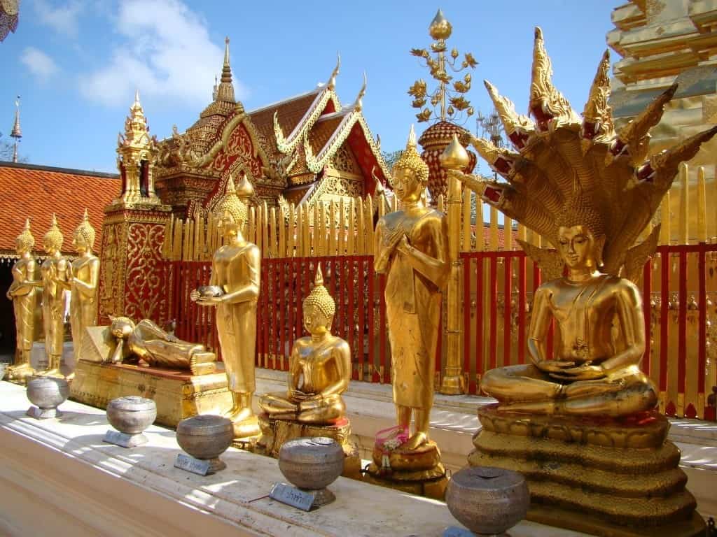 Chùa wat phrathat doi suthep, kinh nghiệm và tour du lịch tự túc Chiang Mai có gì
