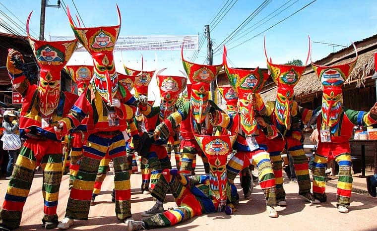lễ hội Pee Ta Khon