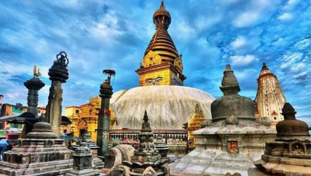 Khu đền thờ Swayambhunath ở đâu nepal