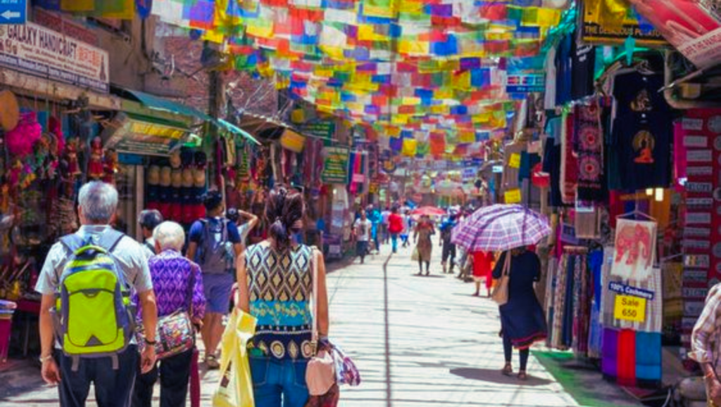 Du lịch tại Thamel Kathmandu