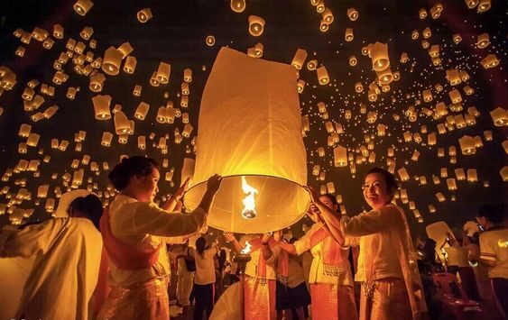 Du lịch Chiang Mai lễ hội đèn lồng