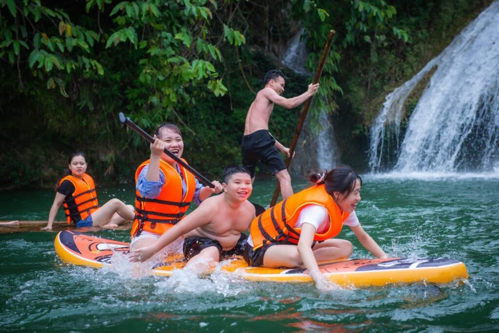 Chèo sup bản ba